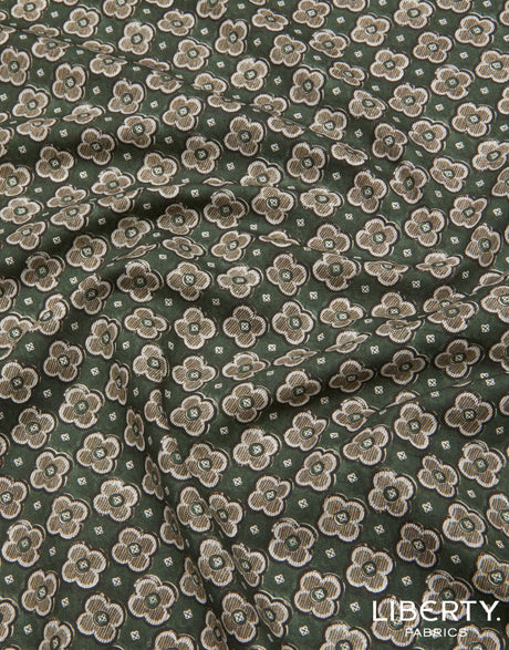 Liberty Fabrics Cotton Poplin, Little Clover B