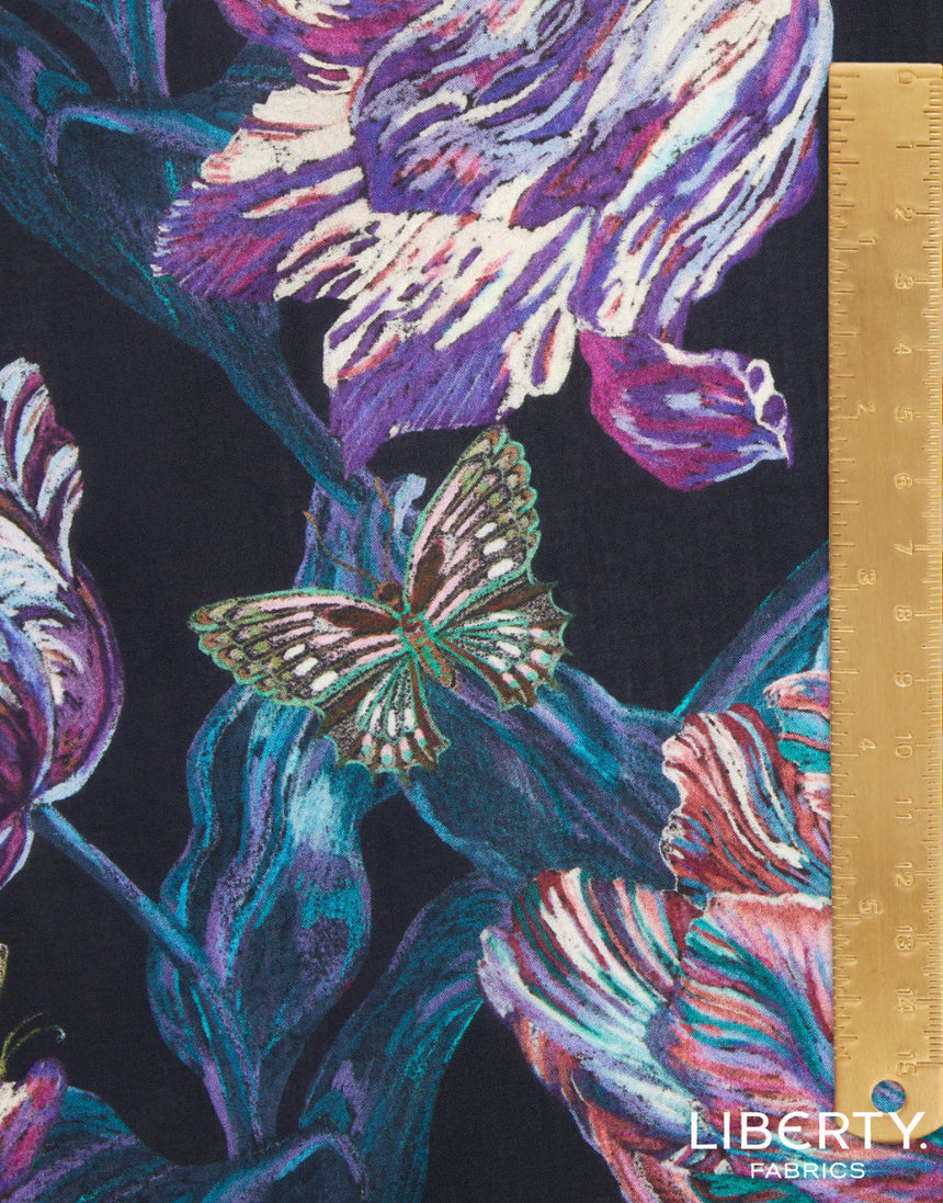 Liberty Fabrics Tana Lawn® Midnight Sketch C