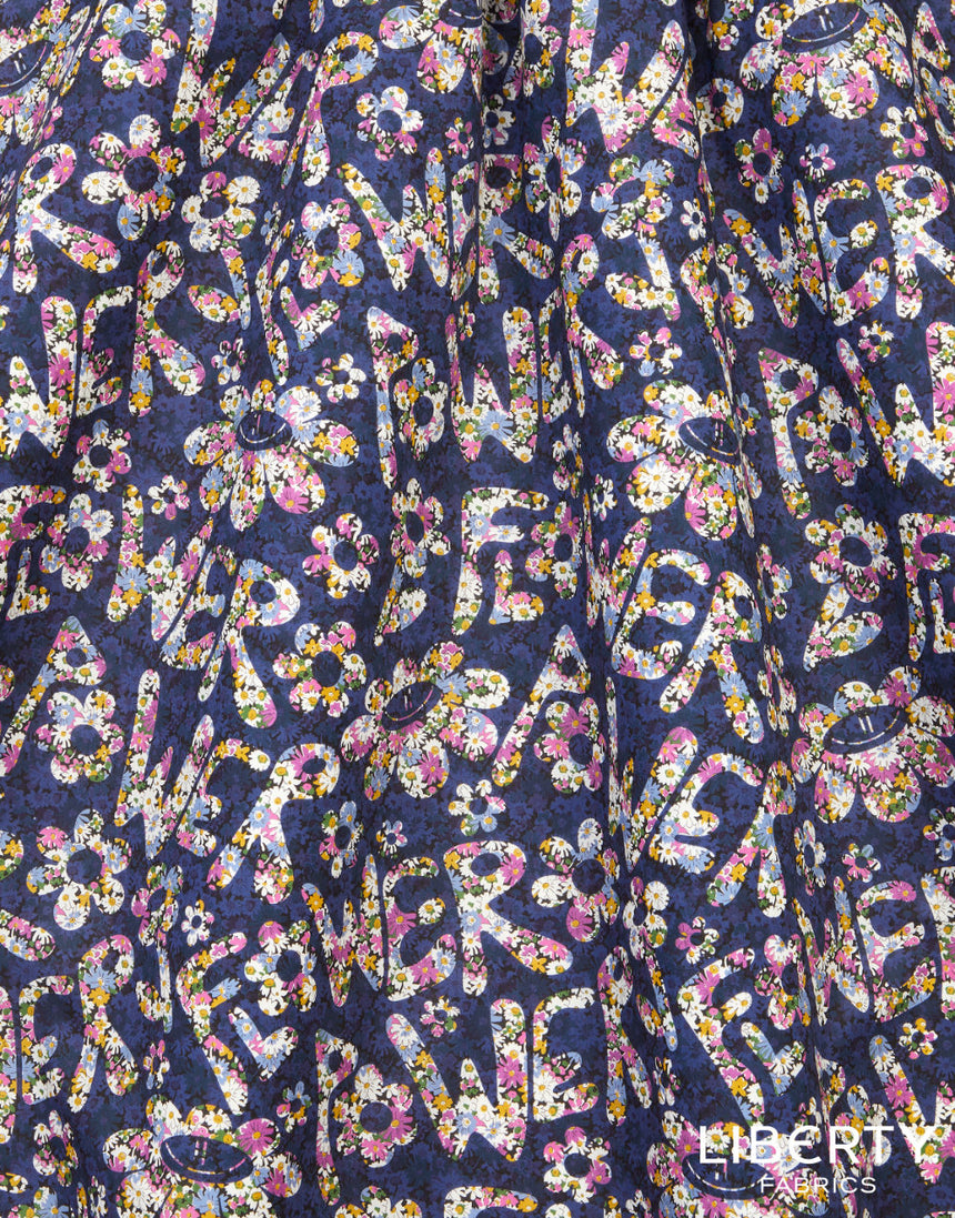 Liberty Fabrics Tana Lawn® Flower Power C