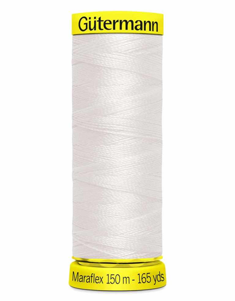 Gutermann Maraflex Elastic Thread in 40 shades, 150m