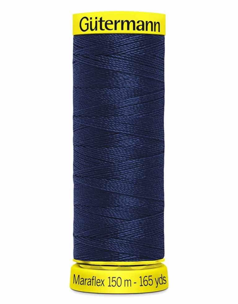 Gutermann Maraflex Elastic Thread in 40 shades, 150m