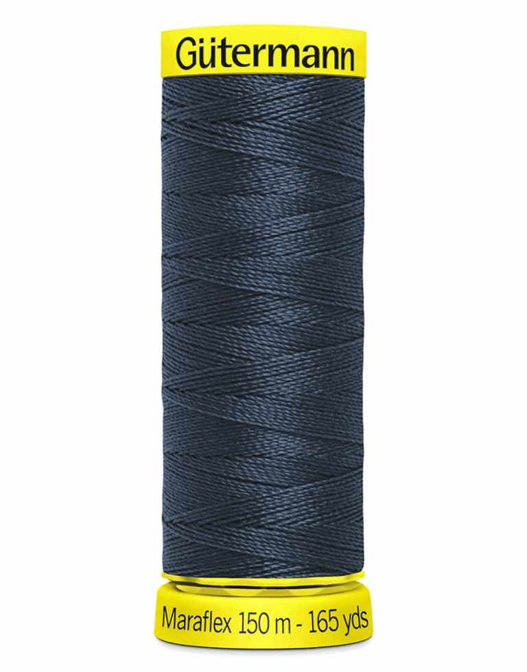 Gutermann Maraflex Elastic Thread in 40 shades, 150m