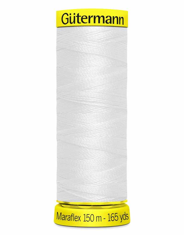 Gutermann Maraflex Elastic Thread in 40 shades, 150m