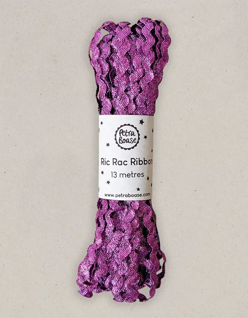 Metallic Ric Rac Ribbon, Petra Boase