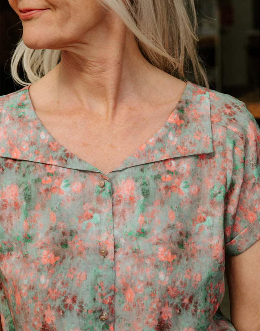 Almost Shirt Paper Sewing Pattern, Maison Fauve
