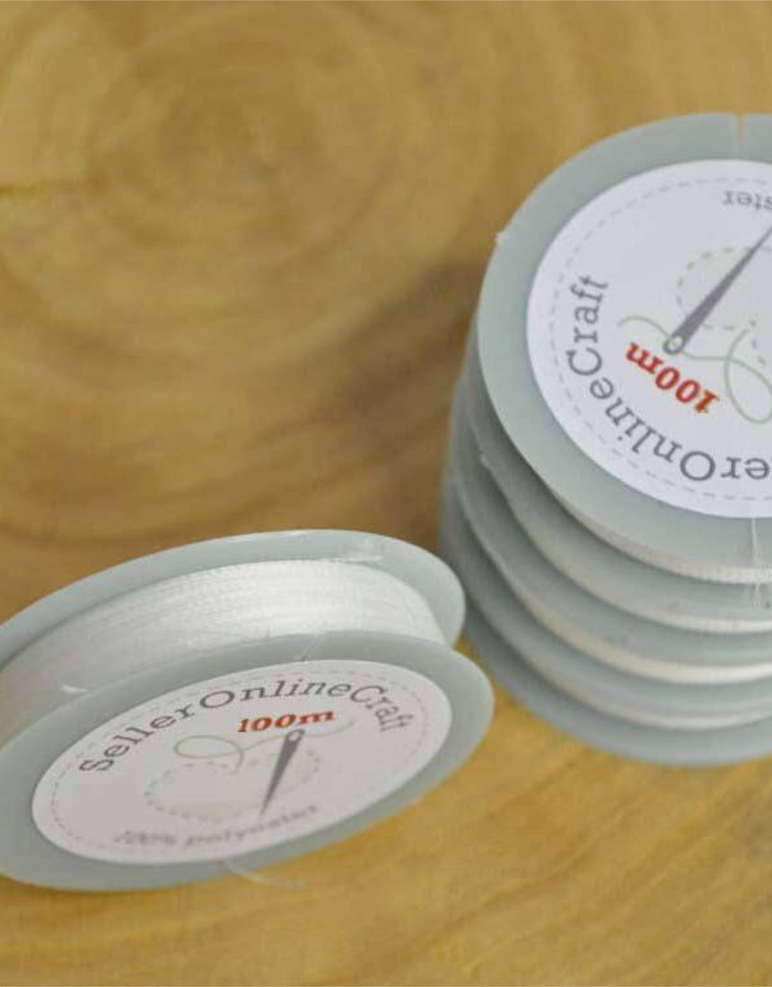 Invisible Monofilament Thread for Beading