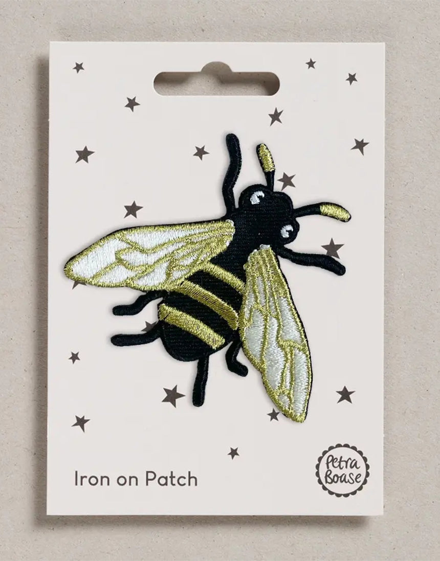 Bee Iron on Patch, Petra Boase