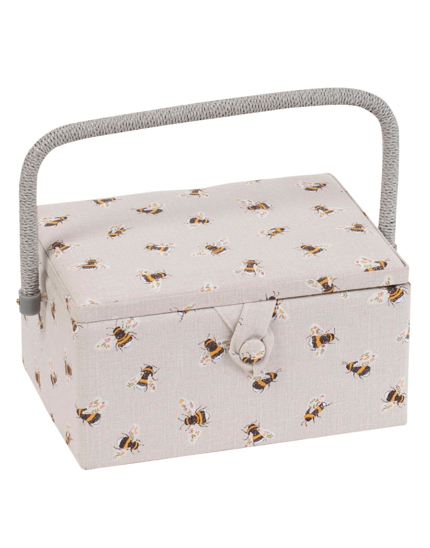 Bees Medium Sized Sewing Box, Hobby Gift