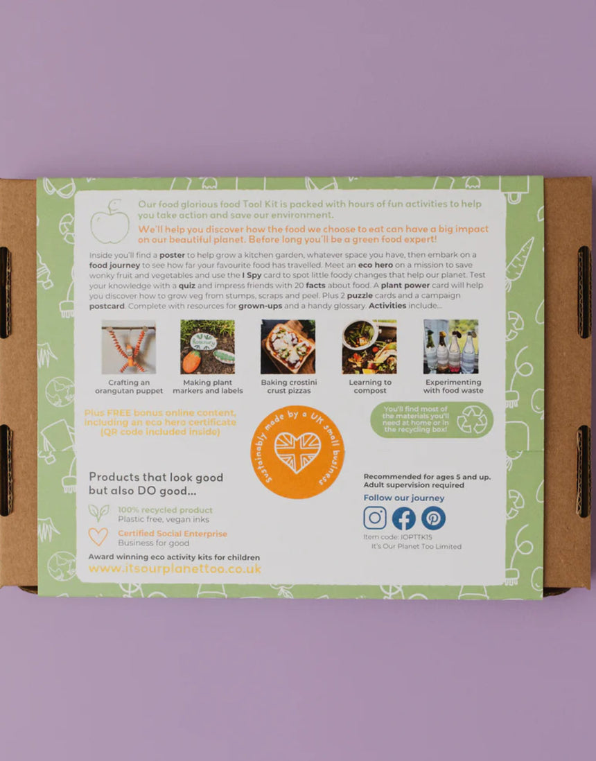 Food Glorious Food, Tool Kit for Eco Heros, It's Our Planet Too