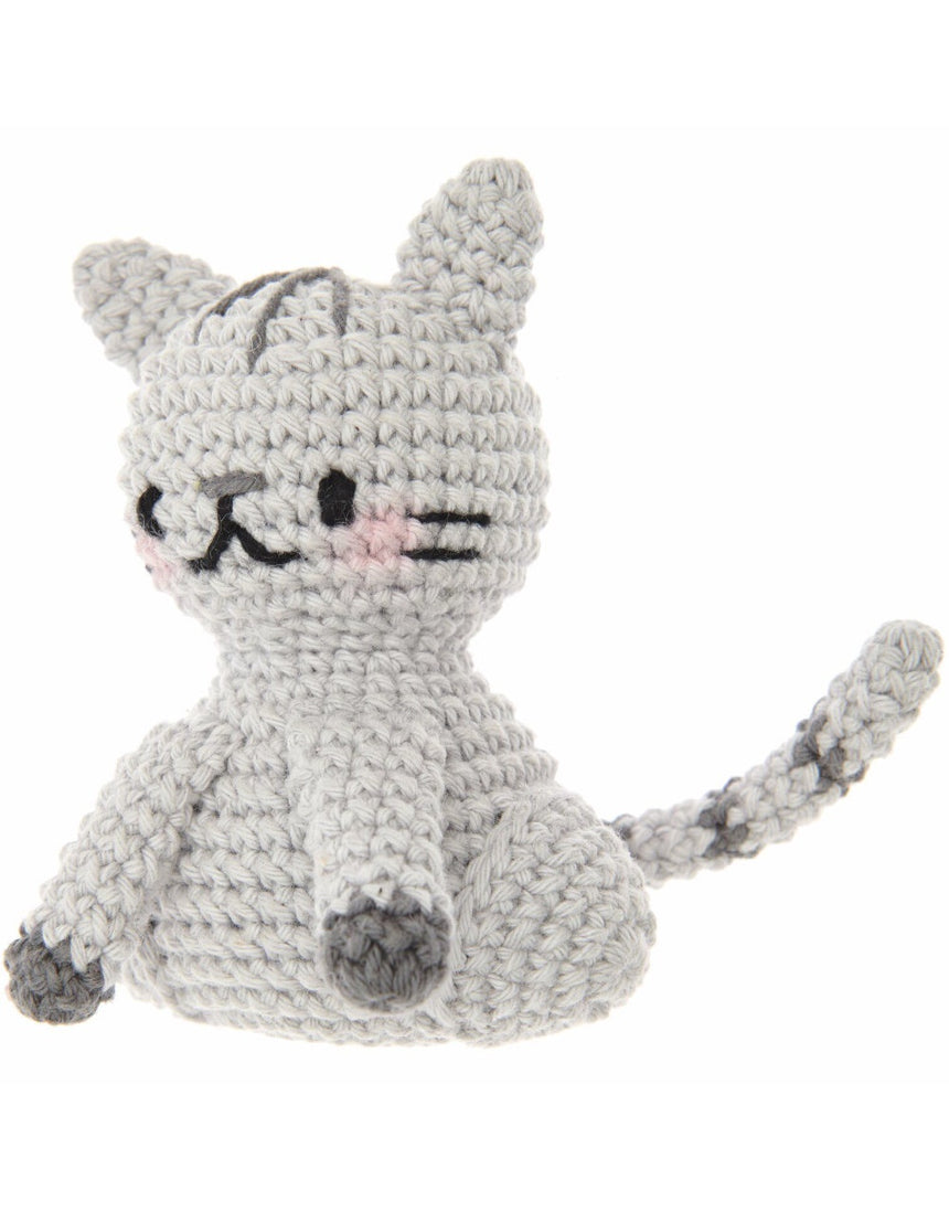 Mini Easy Crochet Cat Kit, Ricorumi