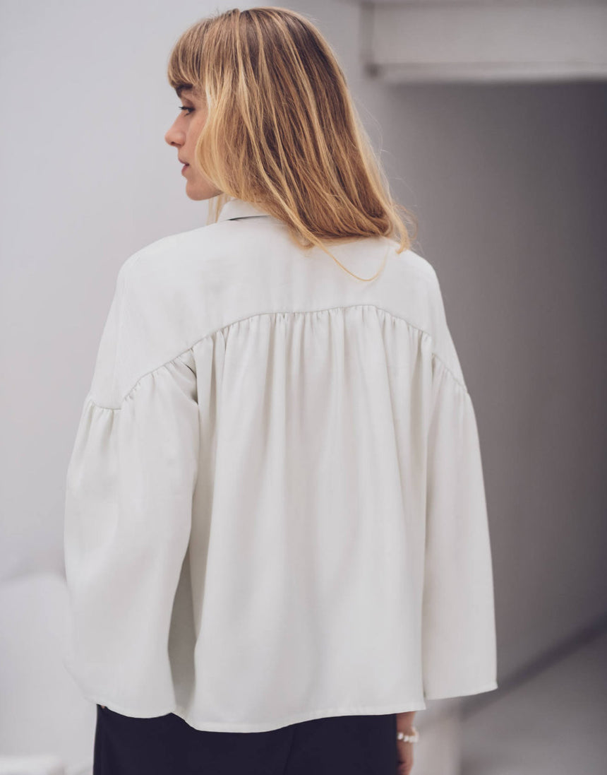Caren Blouse PDF Immediate Download Sewing Pattern, Fibre Mood