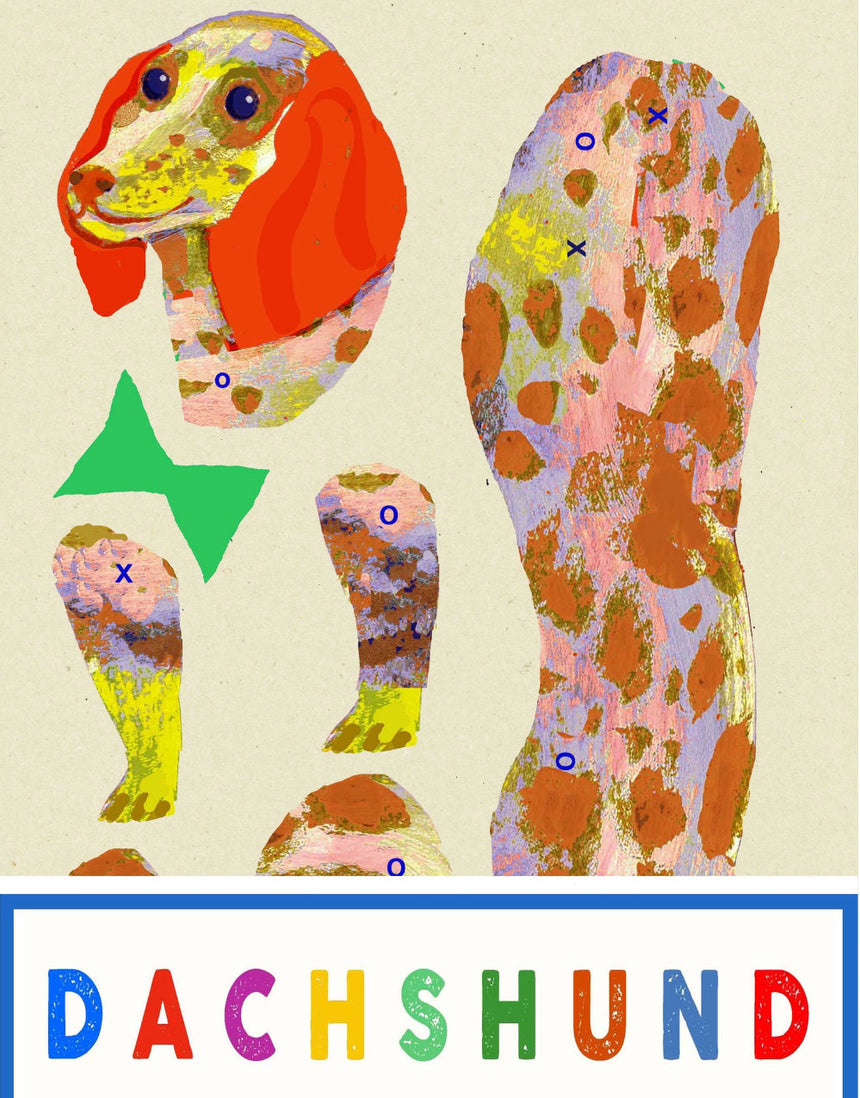 Cut and Make Dachshund by Wini Tapp