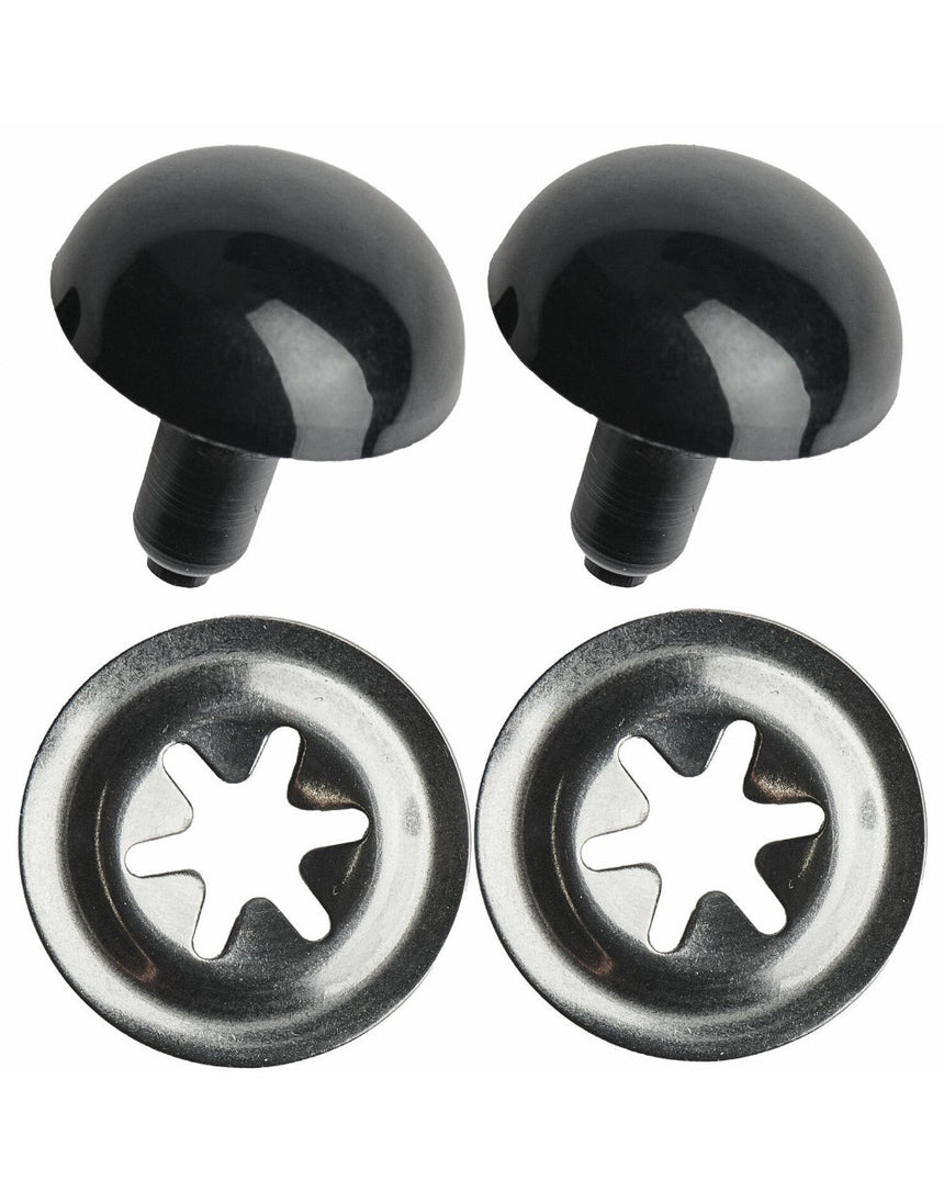 Black Safety Eyes 16.5mm