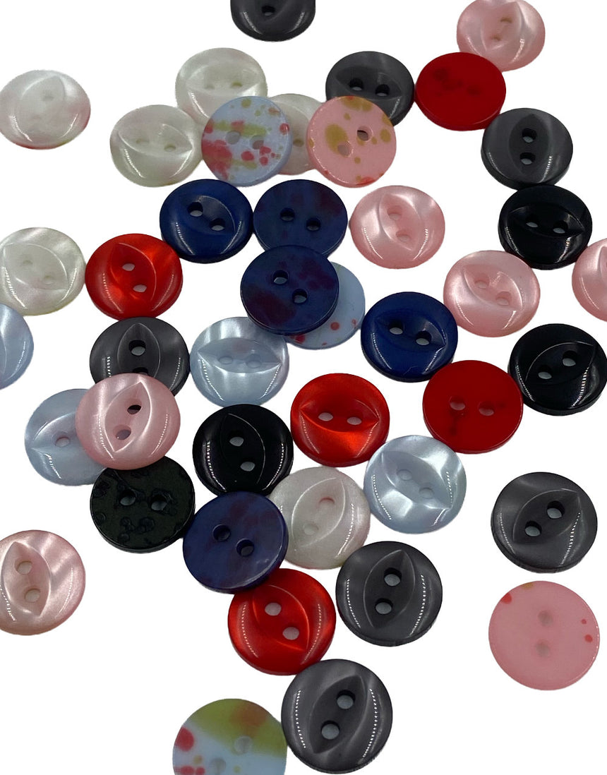 Fisheye Buttons, 11mm