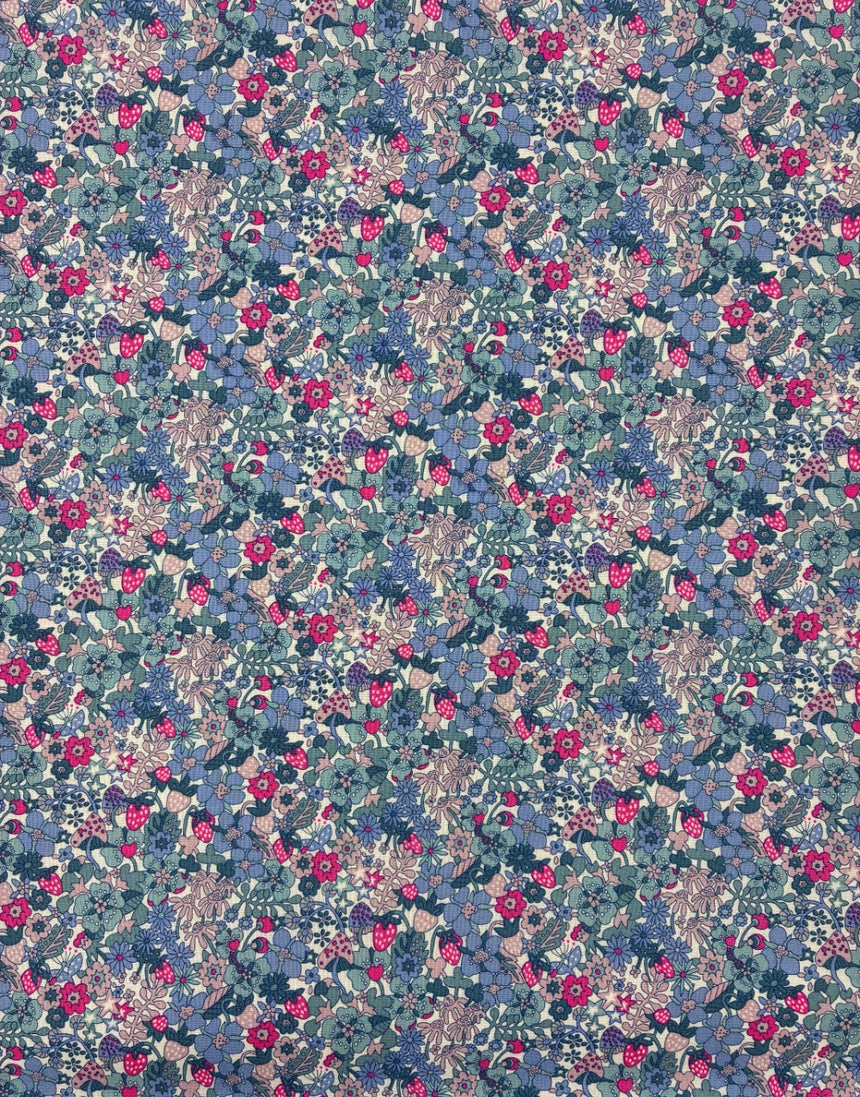 Liberty Fabrics Lasenby Quilting Cotton, Everlasting - Flowertop Forest A