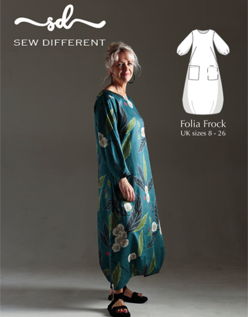 Folia Frock Paper Sewing Pattern, Sew Different