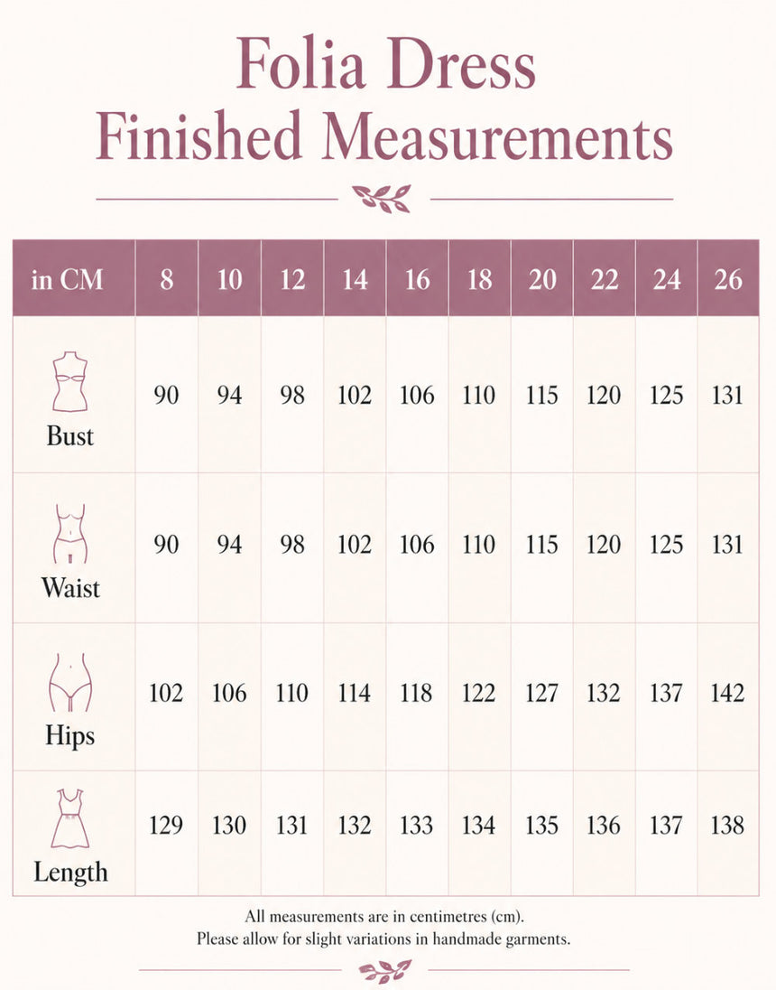 Folia Frock Paper Sewing Pattern, Sew Different