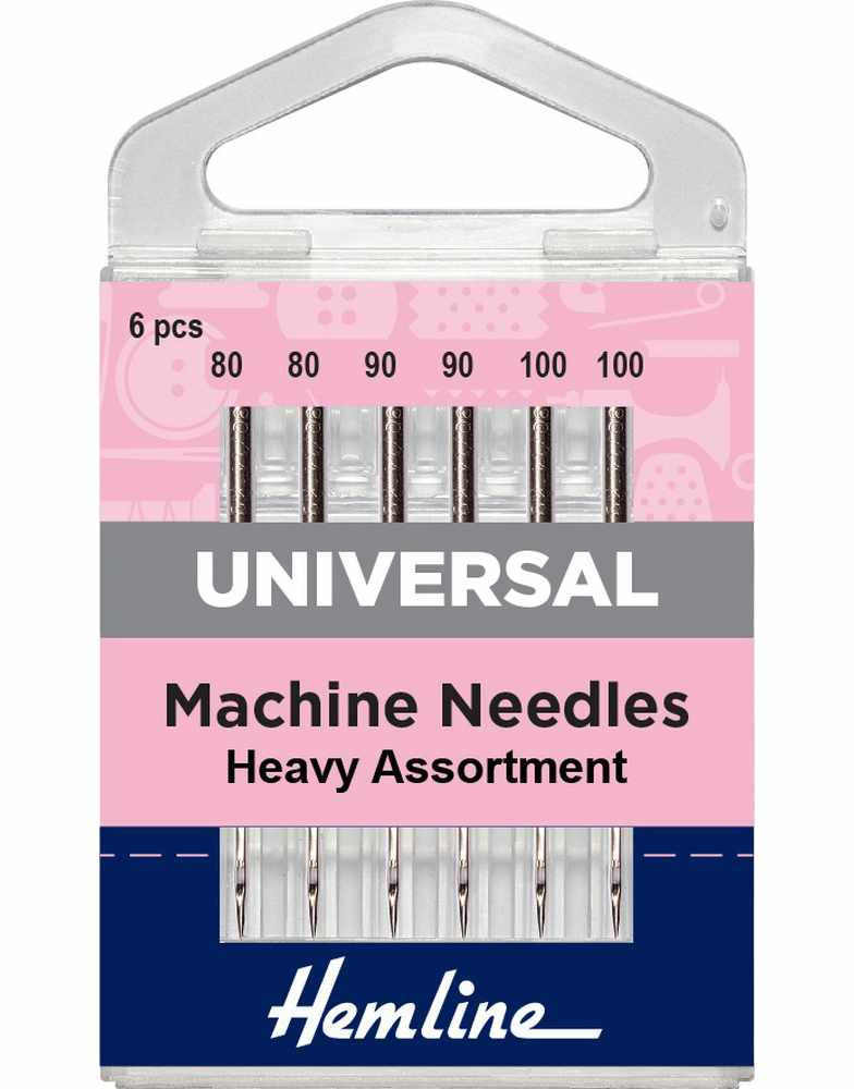 Universal Sewing Machine Needles, Heavy Assortment