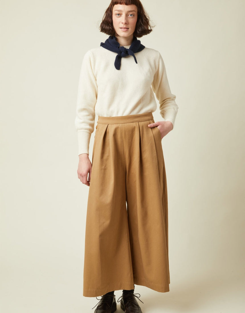 La Jupe Culotte Sewing Pattern, Atelier Brunette