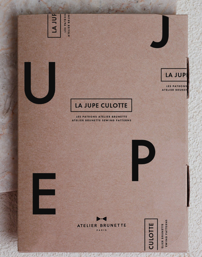 La Jupe Culotte Sewing Pattern, Atelier Brunette