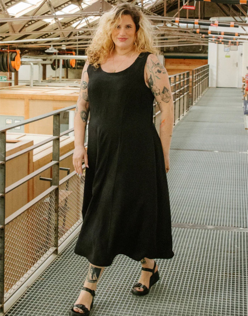 Linger Dress Paper Sewing Pattern, Maison Fauve