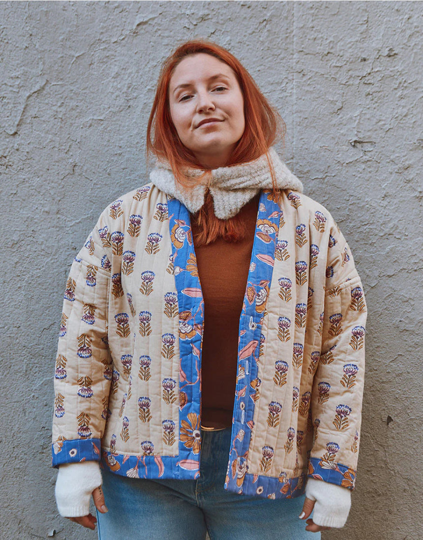 Macao Jacket or Cardigan Paper Sewing Pattern, Ikatee