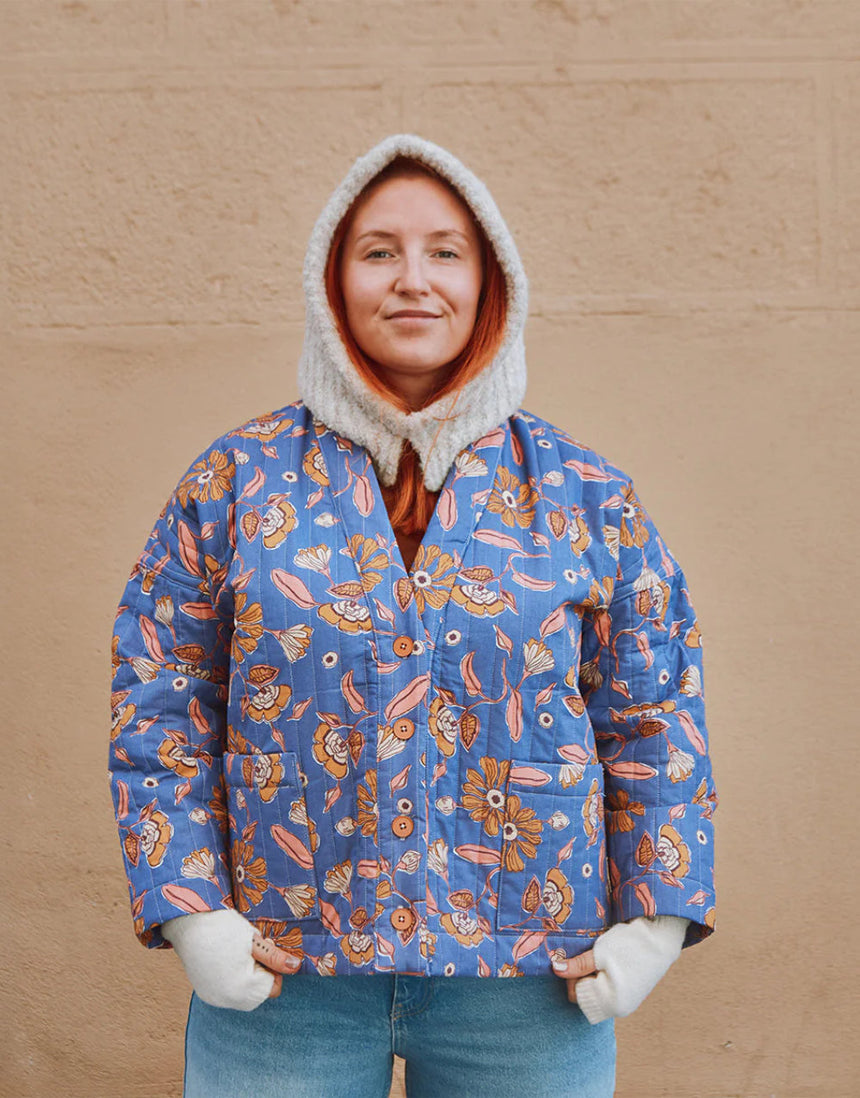 Macao Jacket or Cardigan Paper Sewing Pattern, Ikatee