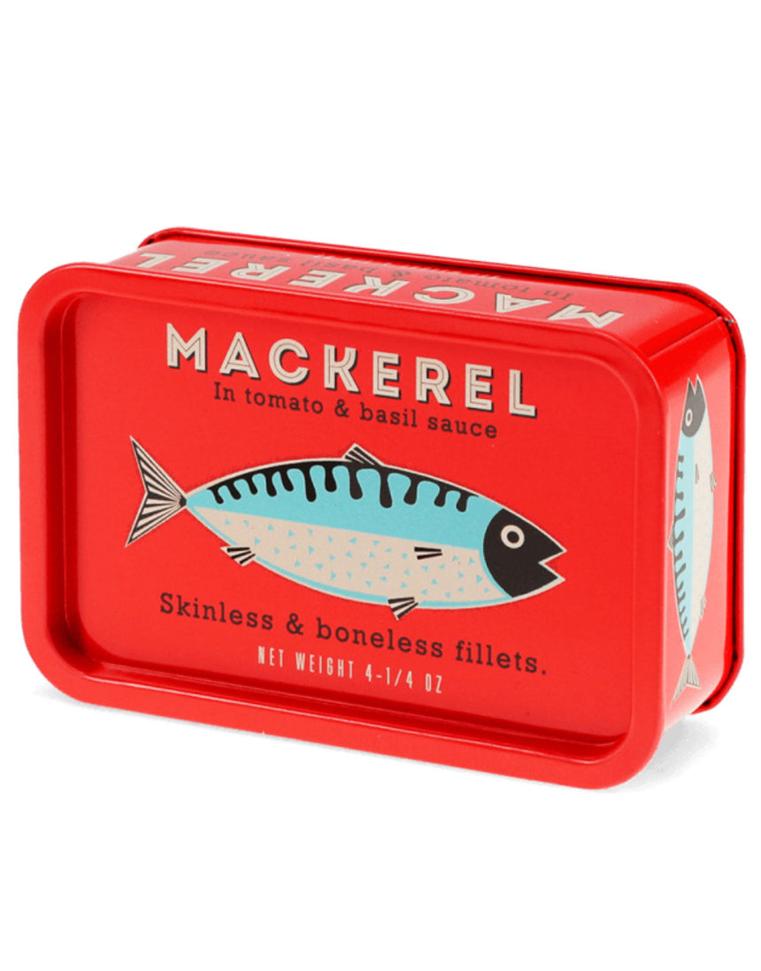 Mackerel Mini Storage Tin
