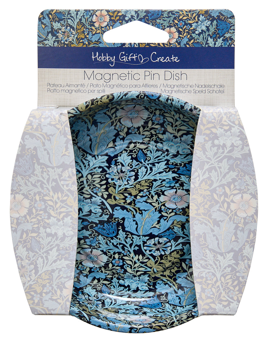 Magnetic Pin Dish, Floral Arts and Crafts