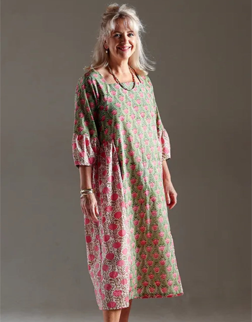 Mahal Dress Paper Sewing Pattern, Sew Different
