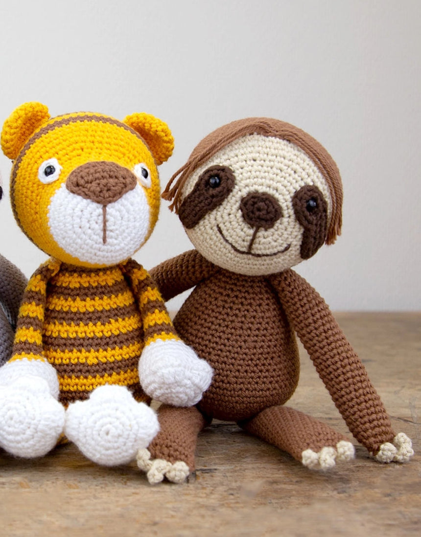 Maurice the Sloth Crochet Kit, Hardicraft