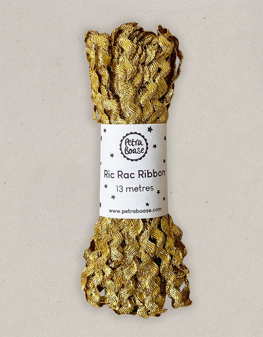 Metallic Ric Rac Ribbon, Petra Boase