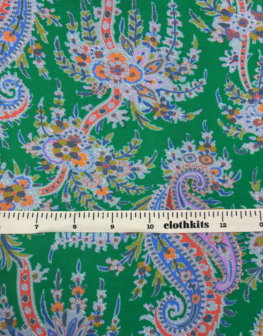 Liberty Fabrics Bickington Satin Viscose, Paisley Tree B