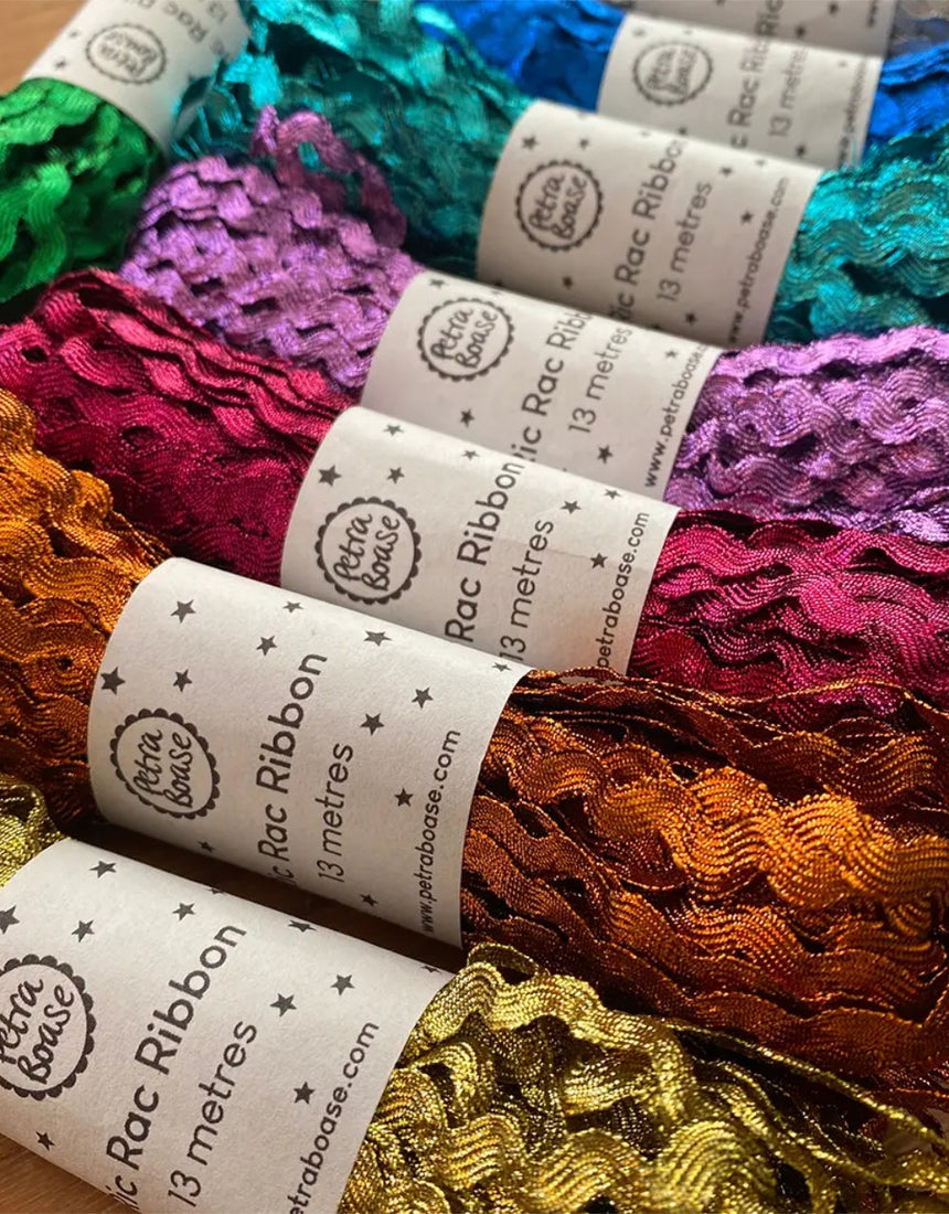 Metallic Ric Rac Ribbon, Petra Boase