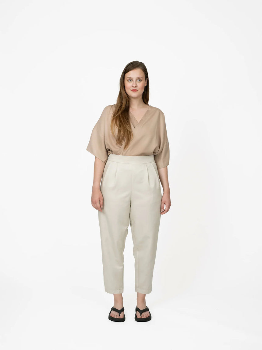 Pleated Trousers Sewing Pattern, The Assembly Line