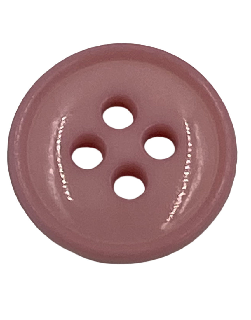 Recycled 4-Hole Coloured Buttons, 11mm
