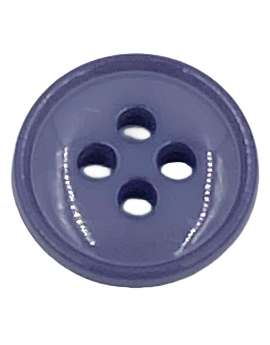 Recycled 4-Hole Coloured Buttons, 11mm