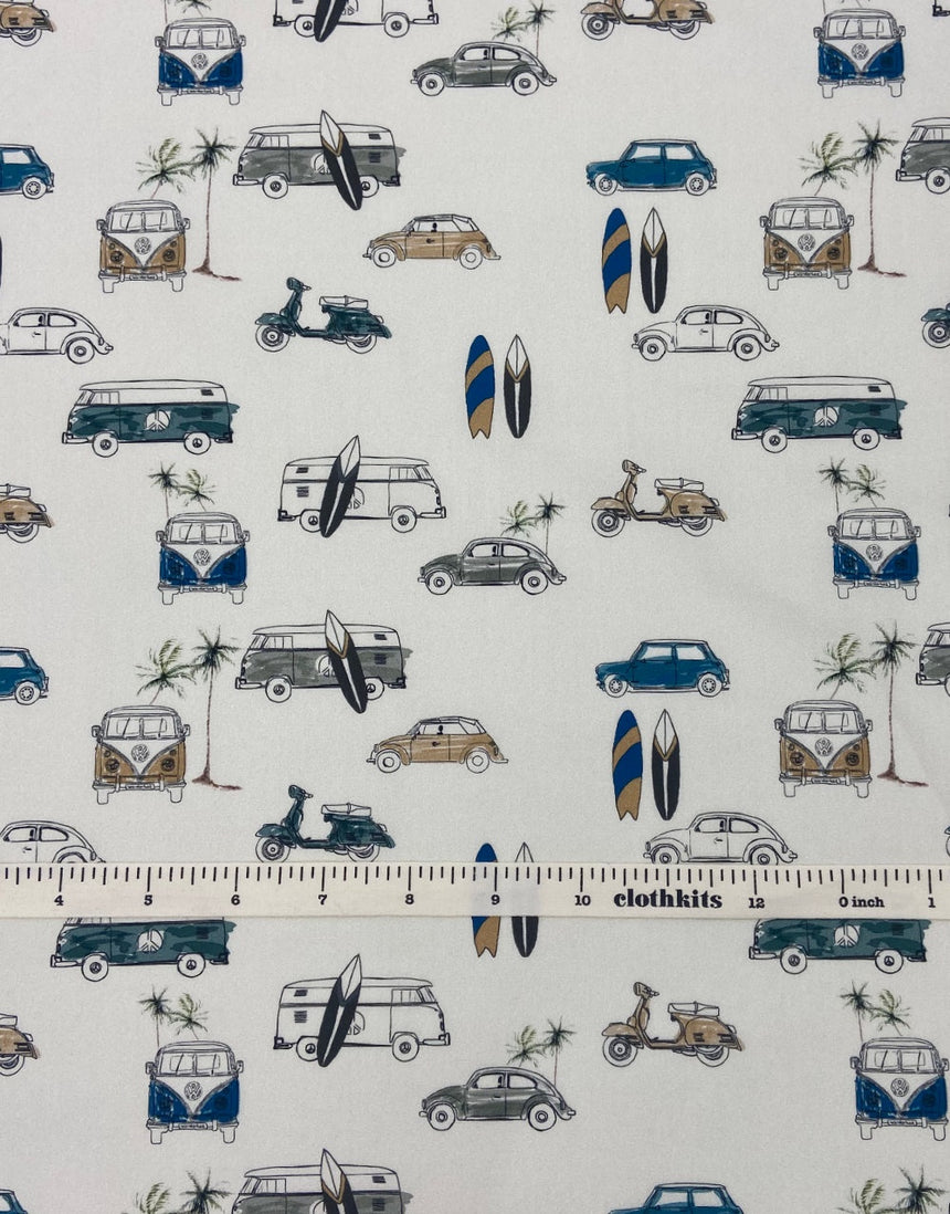 Surf Coast Fine Cotton Poplin Fabric