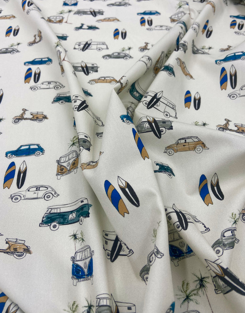 Surf Coast Fine Cotton Poplin Fabric