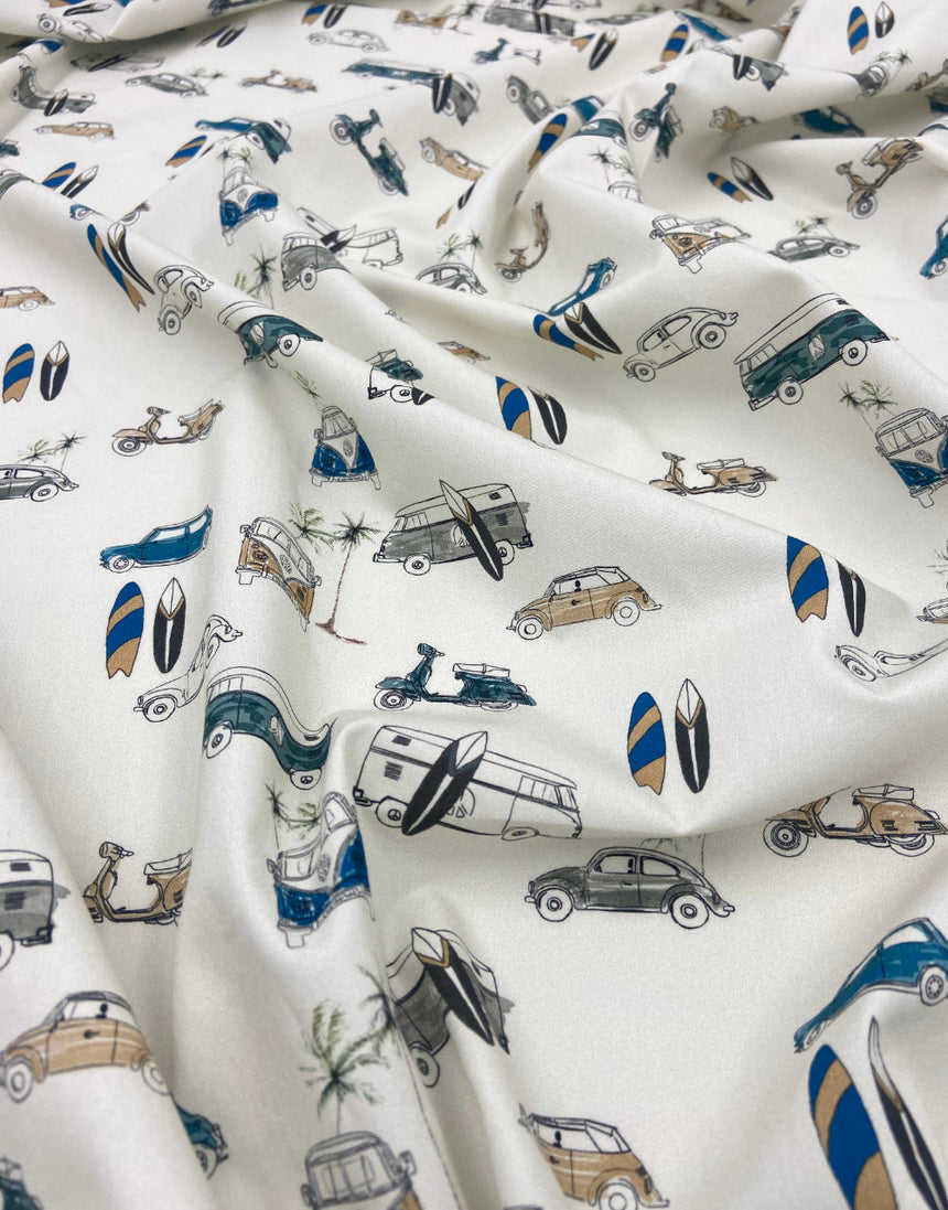 Surf Coast Fine Cotton Poplin Fabric