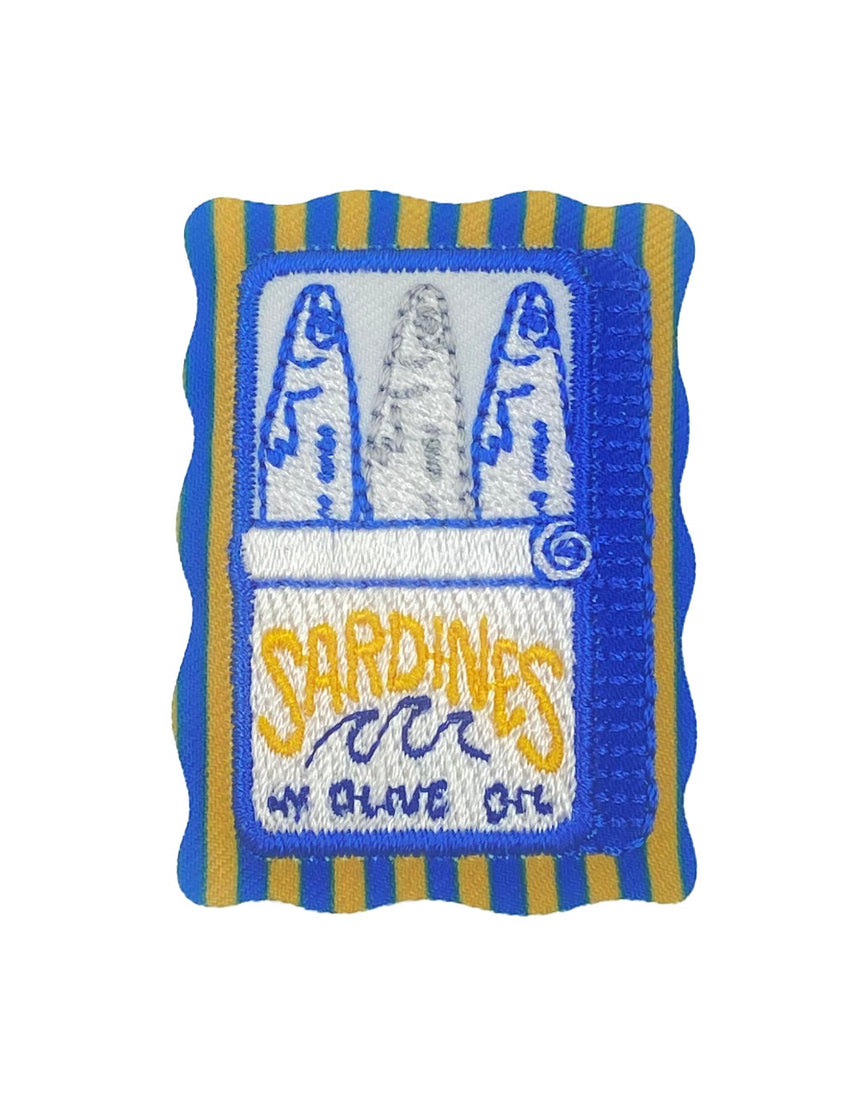 Sardines Iron on Patch
