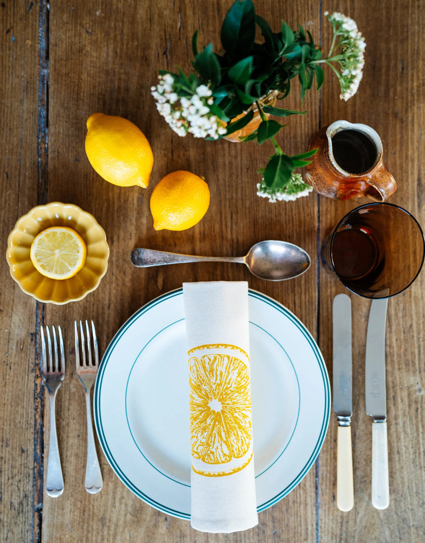 Seafood Napkins set of 6 by Lottie Day