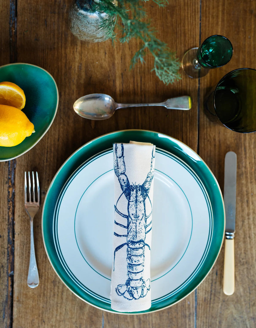 Seafood Napkins set of 6 by Lottie Day