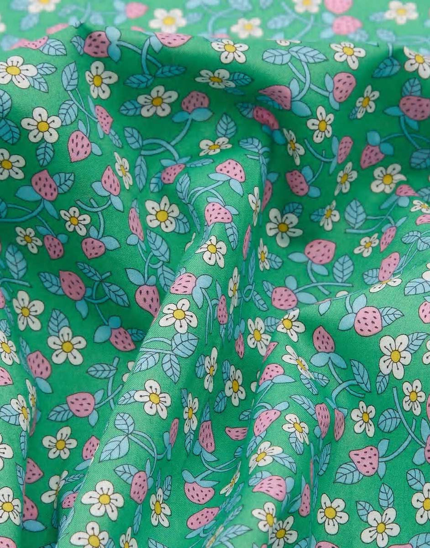 Liberty Fabrics Tana Lawn® Strawberries and Cream A