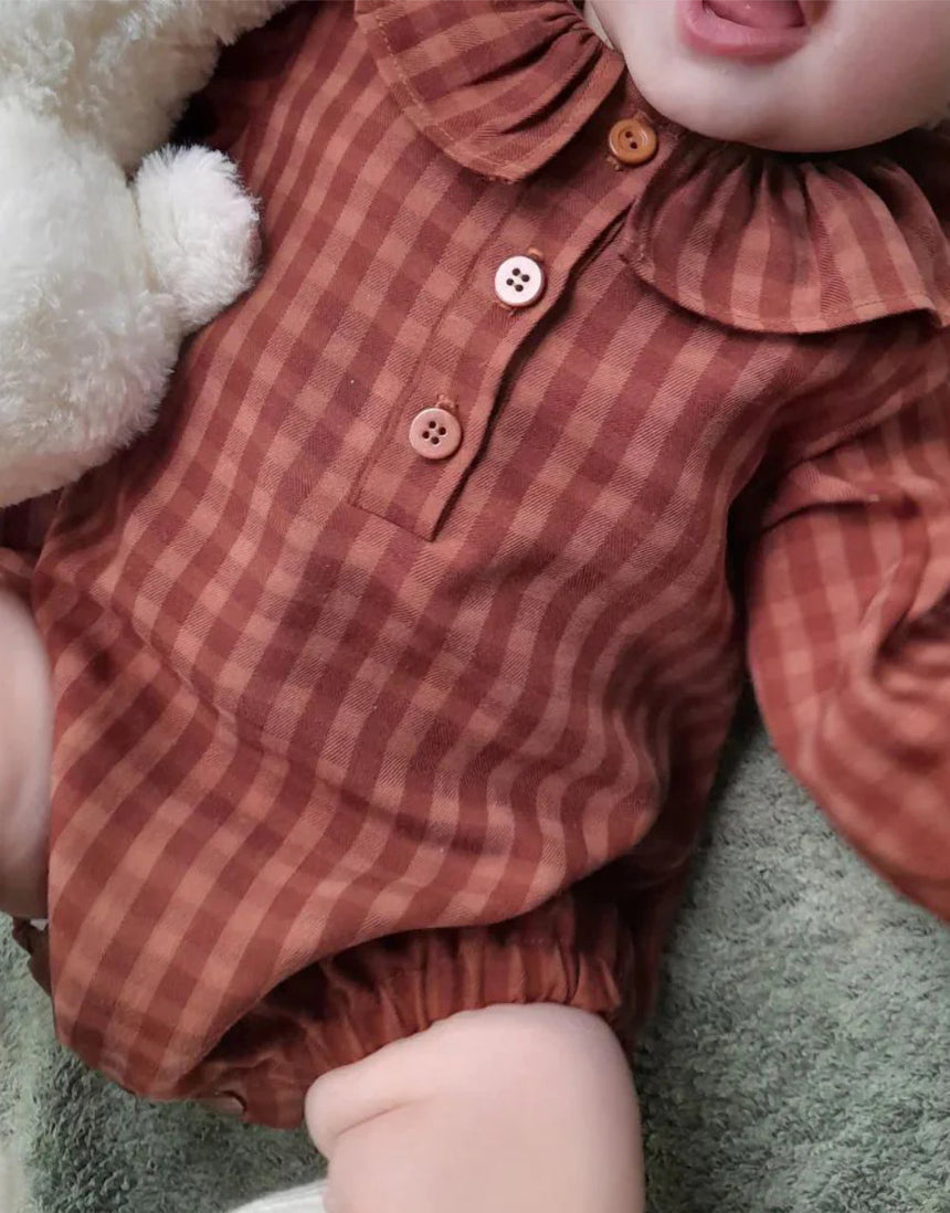Sydney Baby Romper Sewing Pattern (1m - 24m), Ikatee