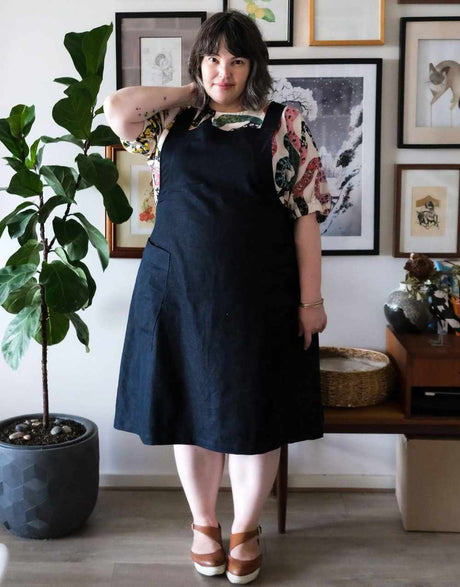 The Assembly Line Dresses Apron Dress Sewing Pattern, The Assembly Line