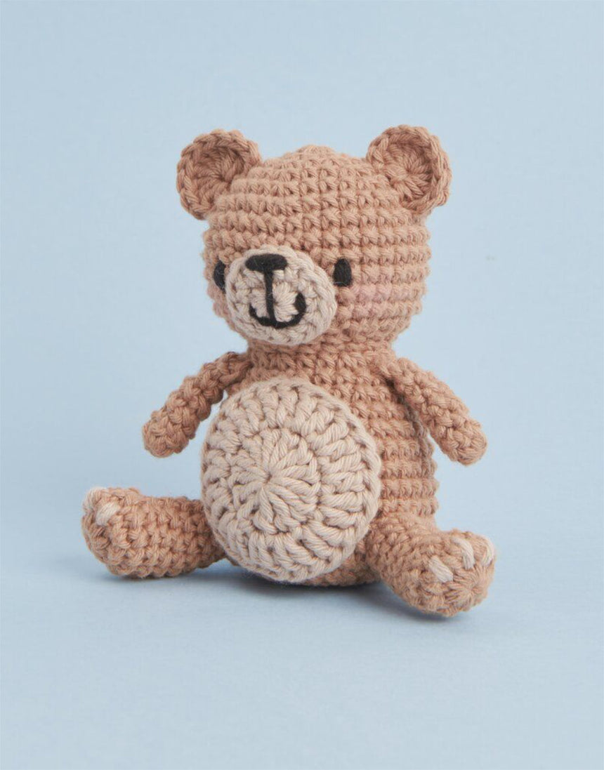 Mini Easy Crochet Teddy Kit, Ricorumi