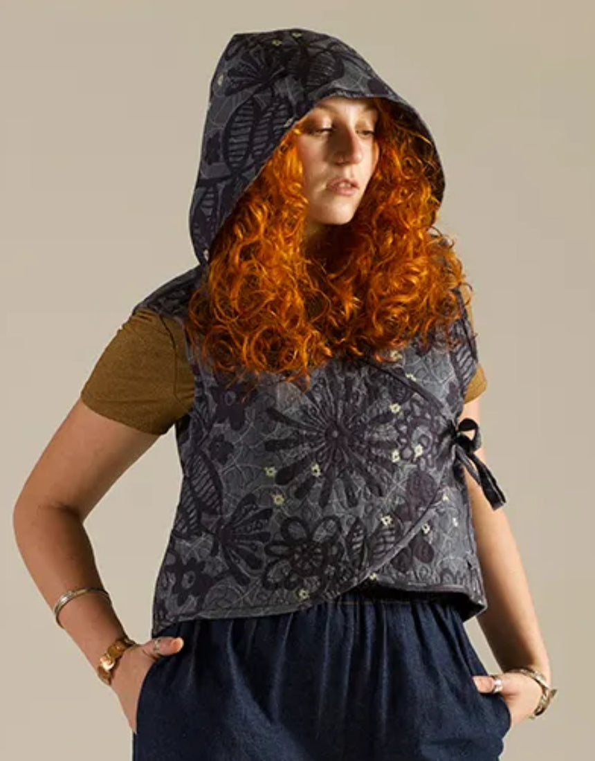 Tie Bolero Paper Sewing Pattern, Sew Different