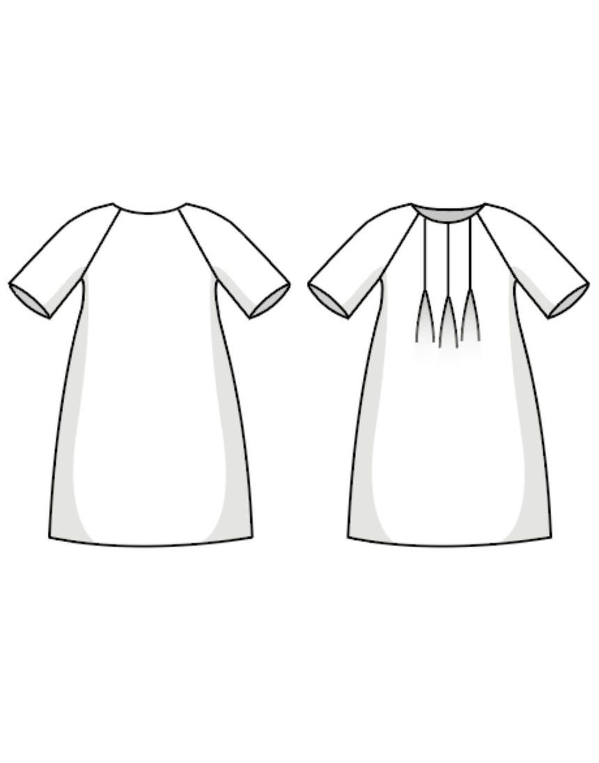 Triple Tuck Smock Paper Sewing Pattern, Sew Different