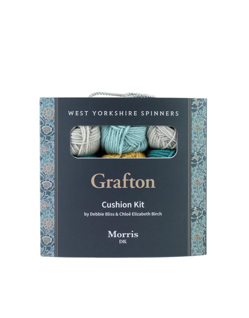 Grafton Cushion Yarn & Pattern Knitting Kit, West Yorkshire Spinners